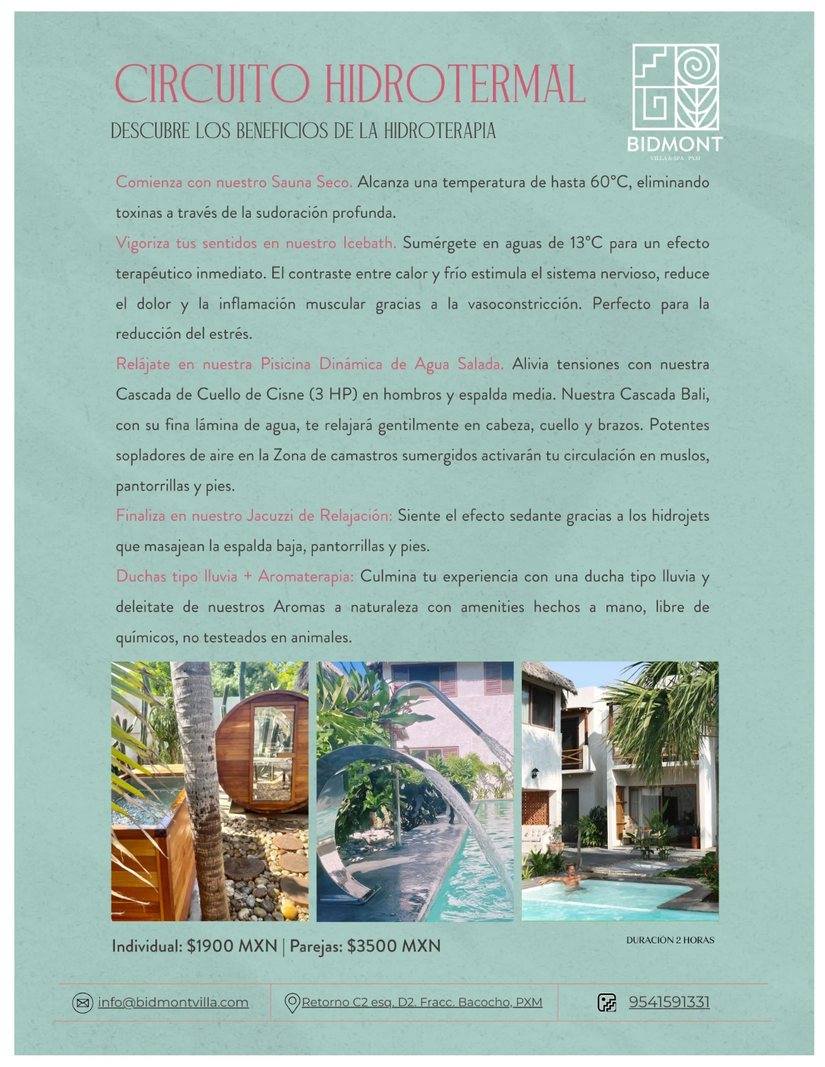 circuito hidrotermal hotel villa puerto escondidopopup