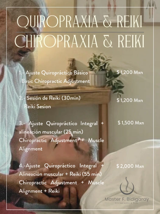 paquete quiropraxia reiki hotel puerto escondido